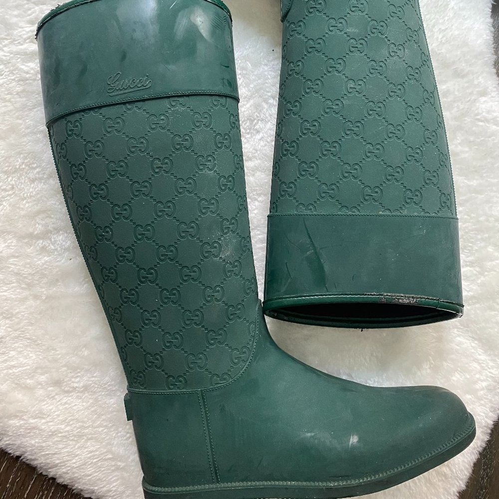 Gucci Selva Rubber Rainboots